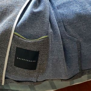 Baldasserini italian blazer. Grey and blue. Size 50 L